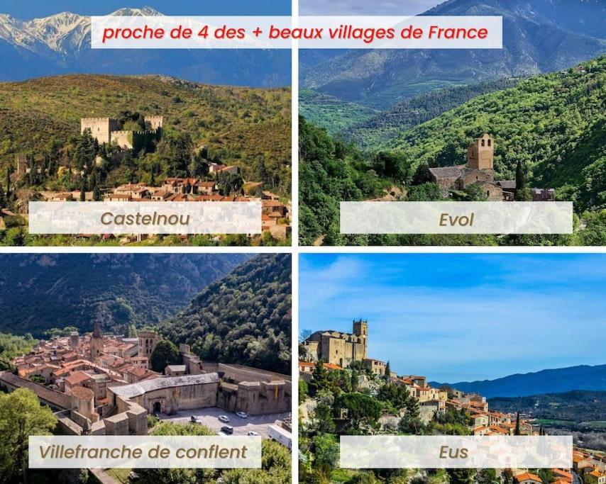 Maison 4 Pers Avec Jardin Au Pied Des Montagnes Ria Ngoại thất bức ảnh